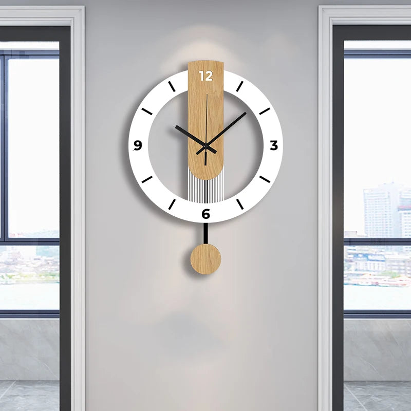 Horloge Murale Pendule - Design Moderne et Silencieux