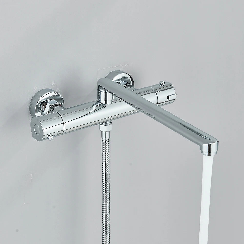 Mitigeur de douche thermostatique mural