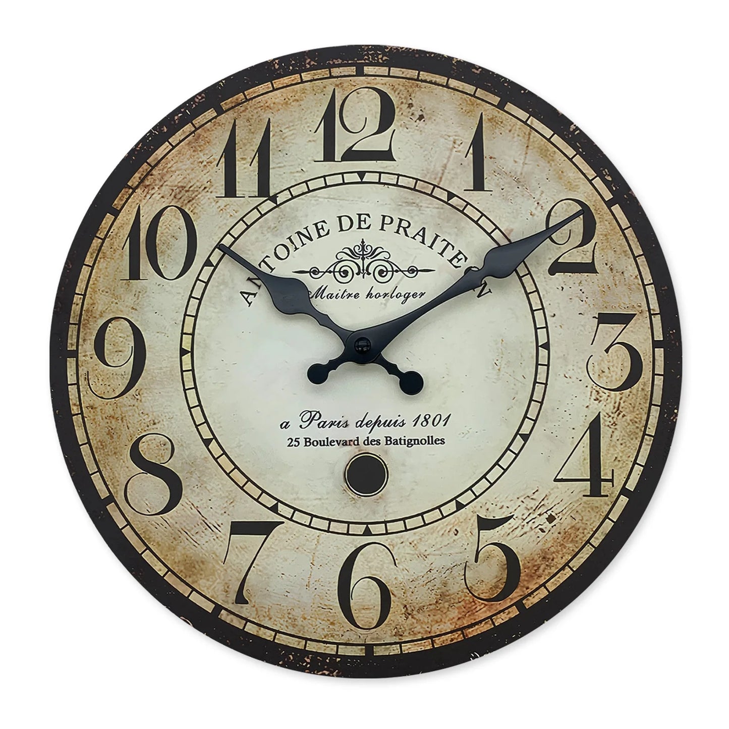 Horloge Murale Rétro - Paris 1801