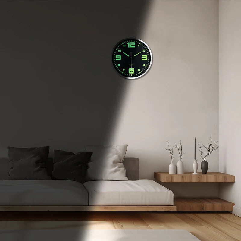 Horloge Murale Moderne - Luminescente