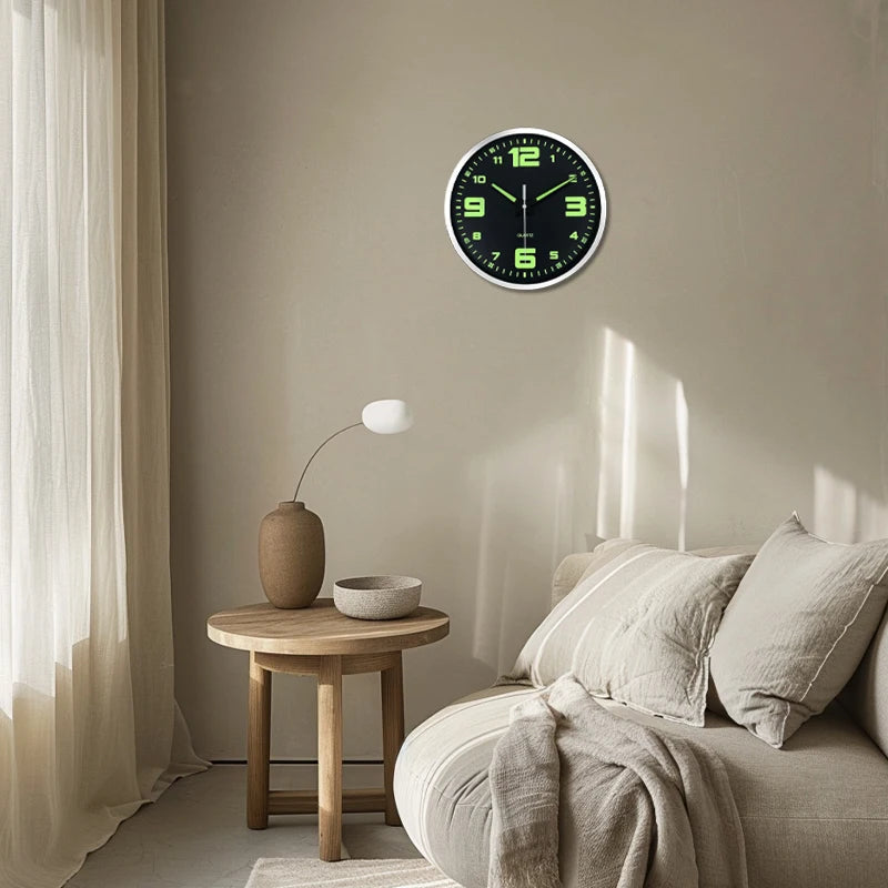 Horloge Murale Moderne - Luminescente