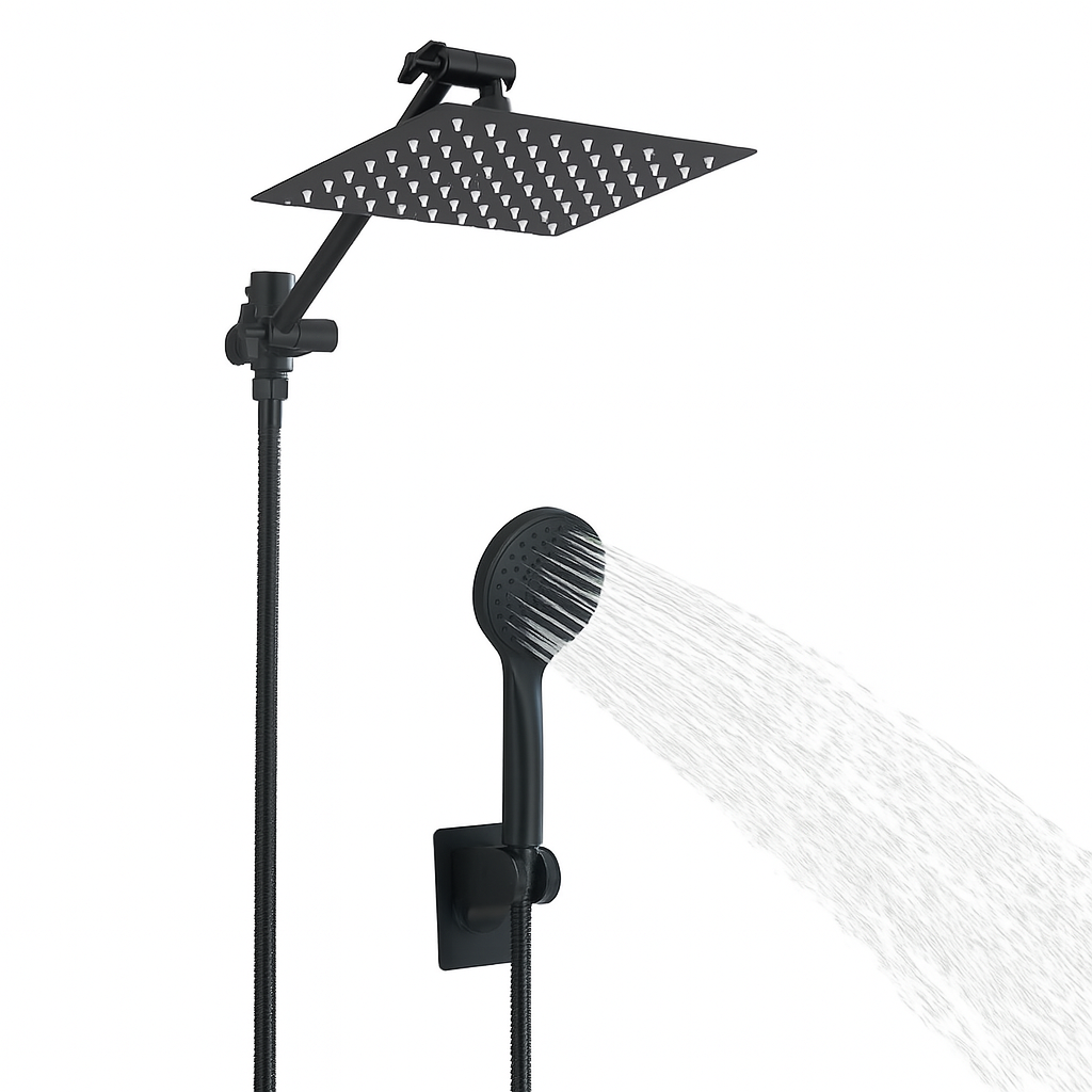 Douche pluie - Douchette + Douche suspendu - 3 modes