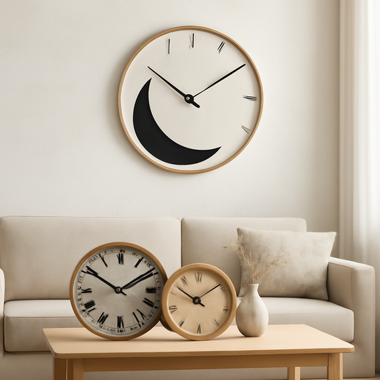 Tendances Décoration 2025 : Les Horloges Murales Modernes et Silencieuses