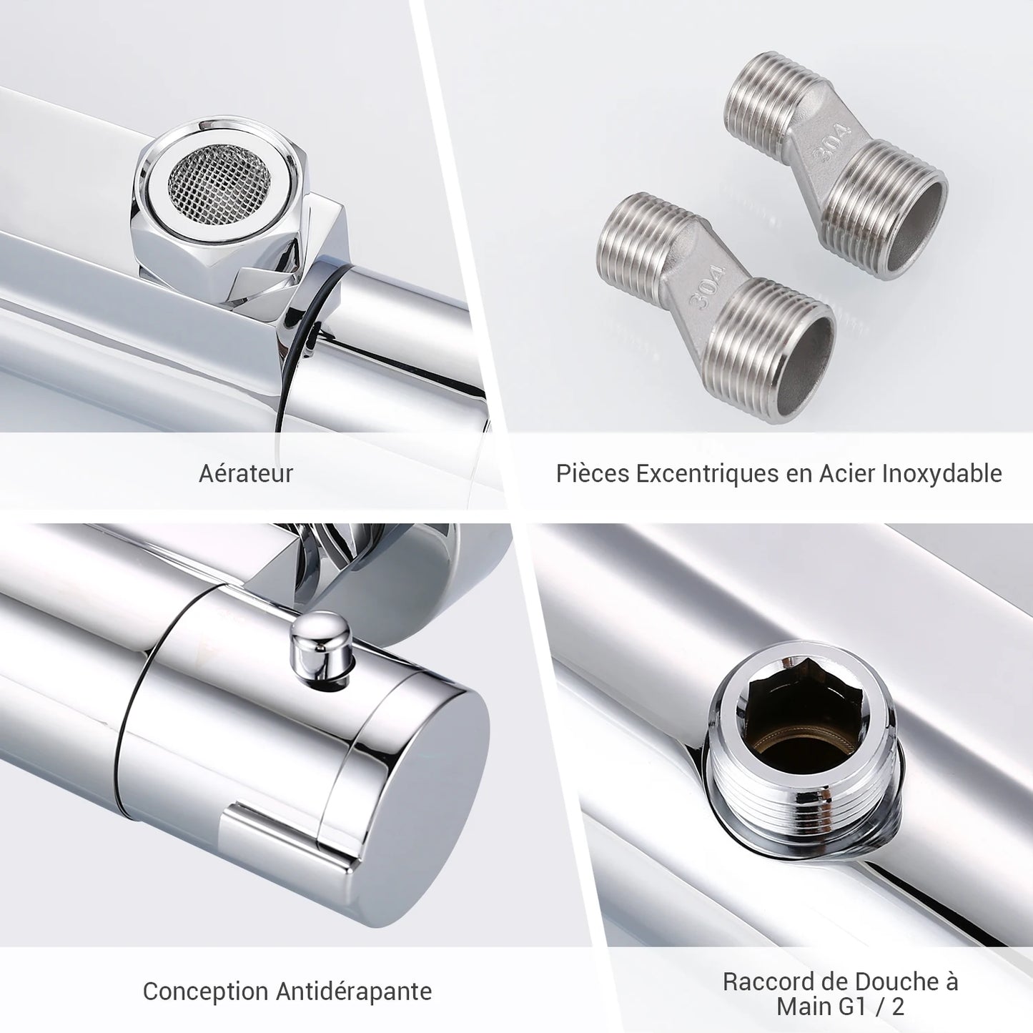 Mitigeur de douche thermostatique