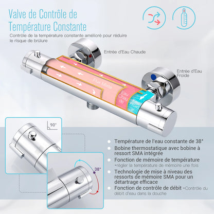 Mitigeur de douche thermostatique