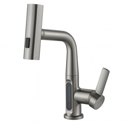 Robinet Lavabo Afficheur numerique – Capteur Infrarouge,