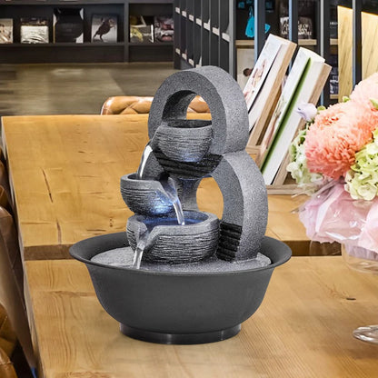 Fontaine d'intérieur Feng Shui Artisanale