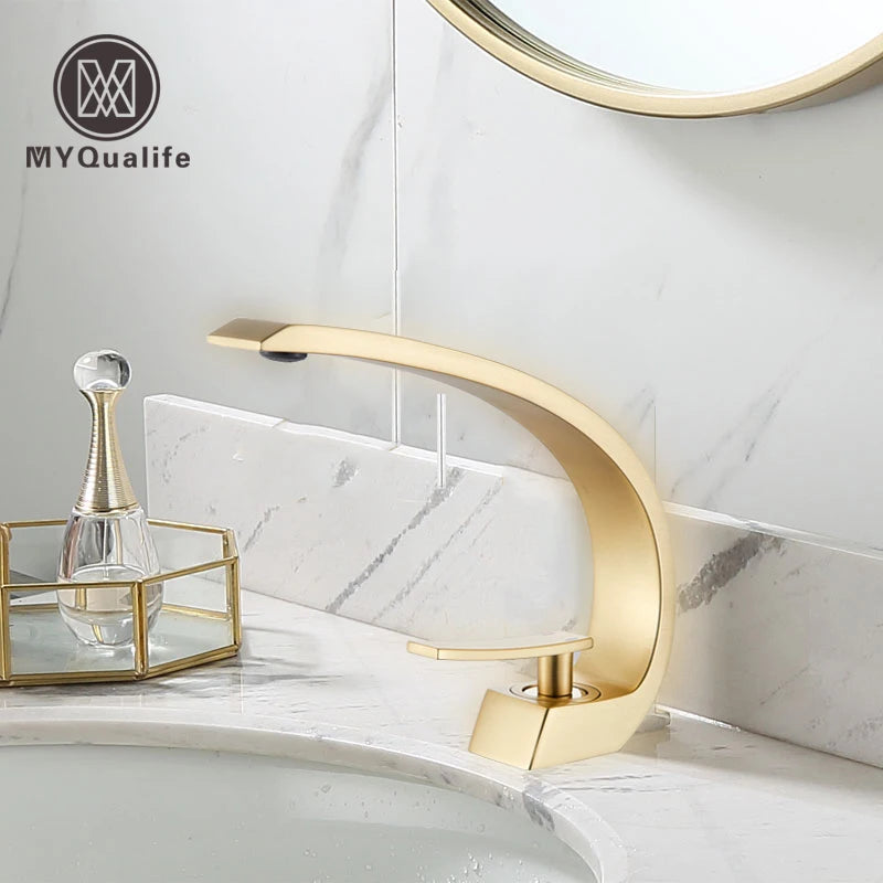 Robinet lavabo pour salle de bain - Style Minimaliste