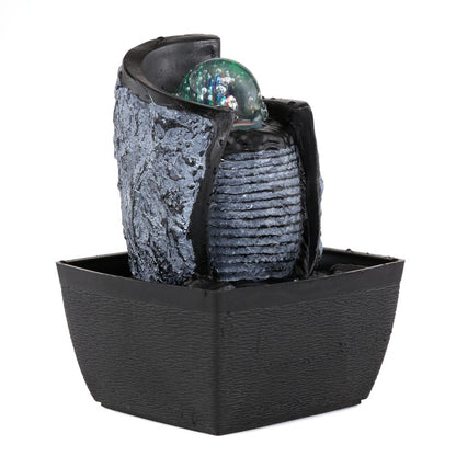 Fontaine d'intérieur LED Effet Béton