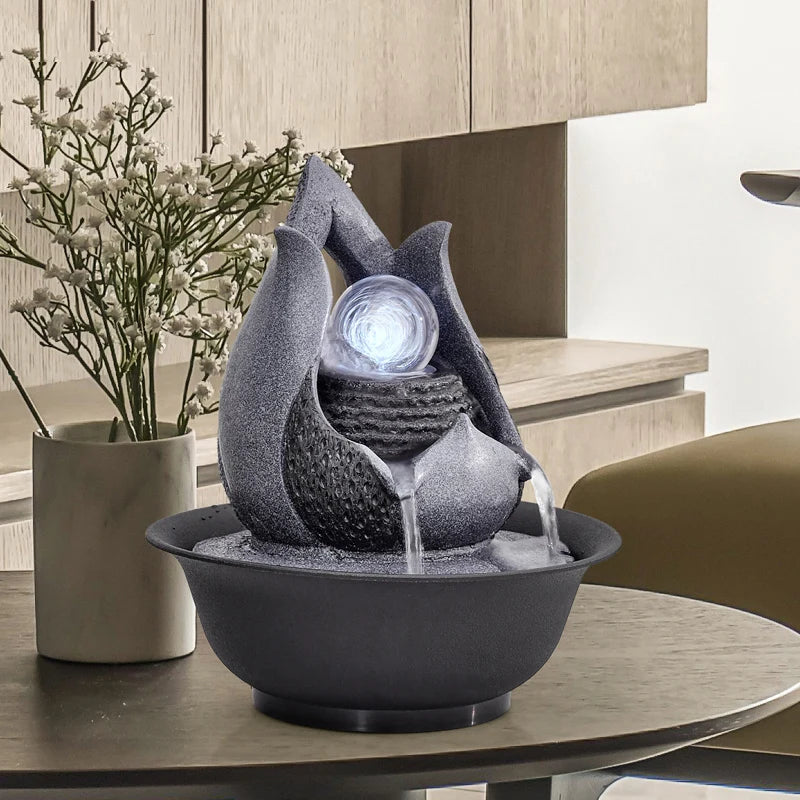 Fontaine d'intérieur Feng Shui Artisanale