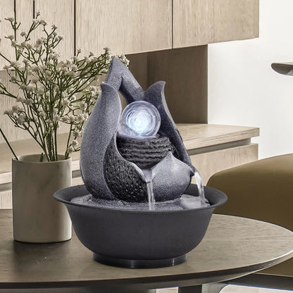 Fontaine d'intérieur Feng Shui Artisanale