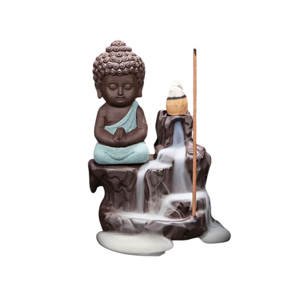 Porte Encens Petit Moine Créatif | Porte-Encens Bouddha