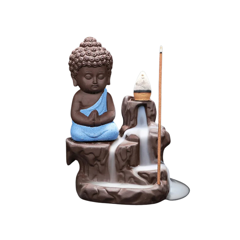 Porte Encens Petit Moine Créatif | Porte-Encens Bouddha