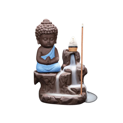 Porte Encens Petit Moine Créatif | Porte-Encens Bouddha