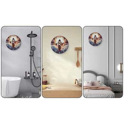 Horloge Murale Artistique - Design Jésus Ressuscité