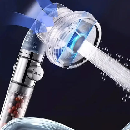 Pommeau de Douche Filtrant - Anti Calcaire , 3 Modes