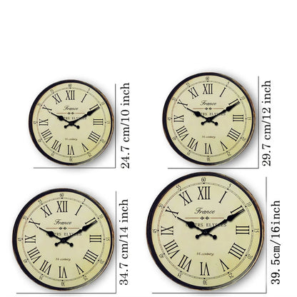 Horloge Murale en Bois - 16ème Siècle Français