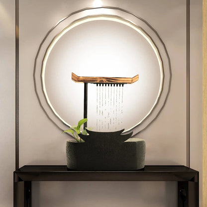 Fontaine d'intérieur Architectural Chinois