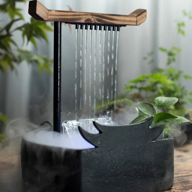 Fontaine d'intérieur Architectural Chinois