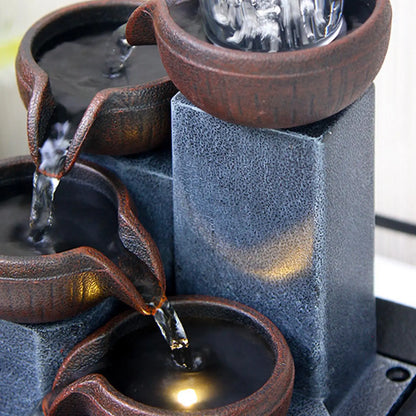 Fontaine d'intérieur Design à Boule Rotative