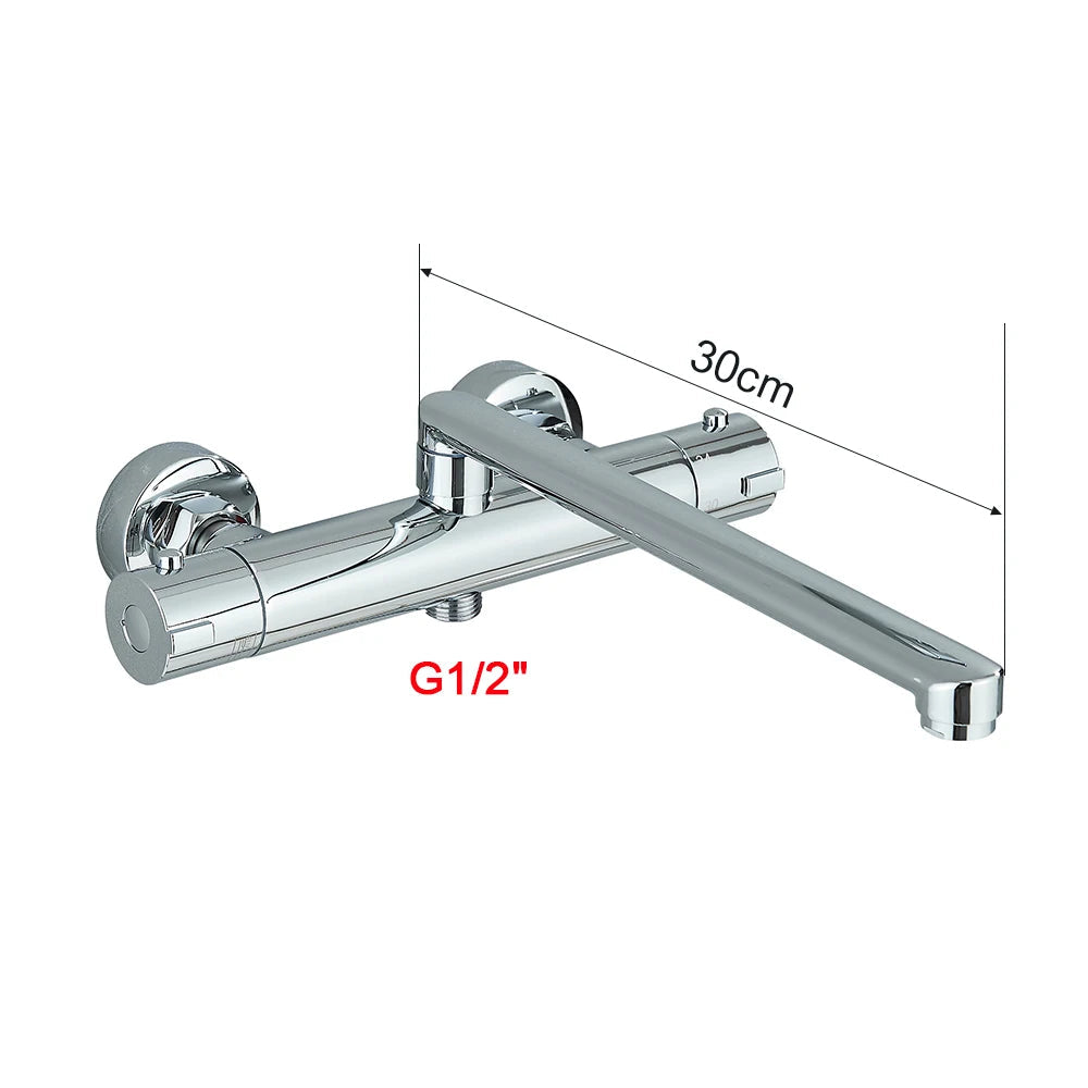 Mitigeur de douche thermostatique mural