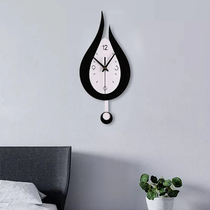 Horloge Murale à pendule - Goutte d'Eau