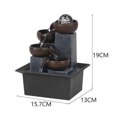 Fontaine d'intérieur Design à Boule Rotative