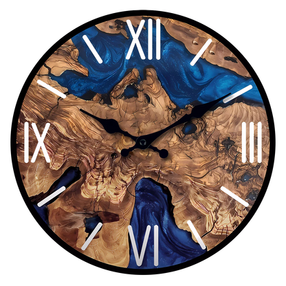 Horloge Murale - Chiffres Romains Moderne