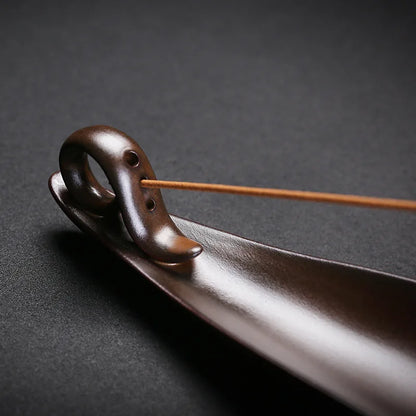 Porte Encens Zen Céramique | Support pour Bâtons d'Encens