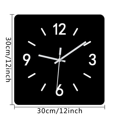 Horloge Murale Moderne - Carré