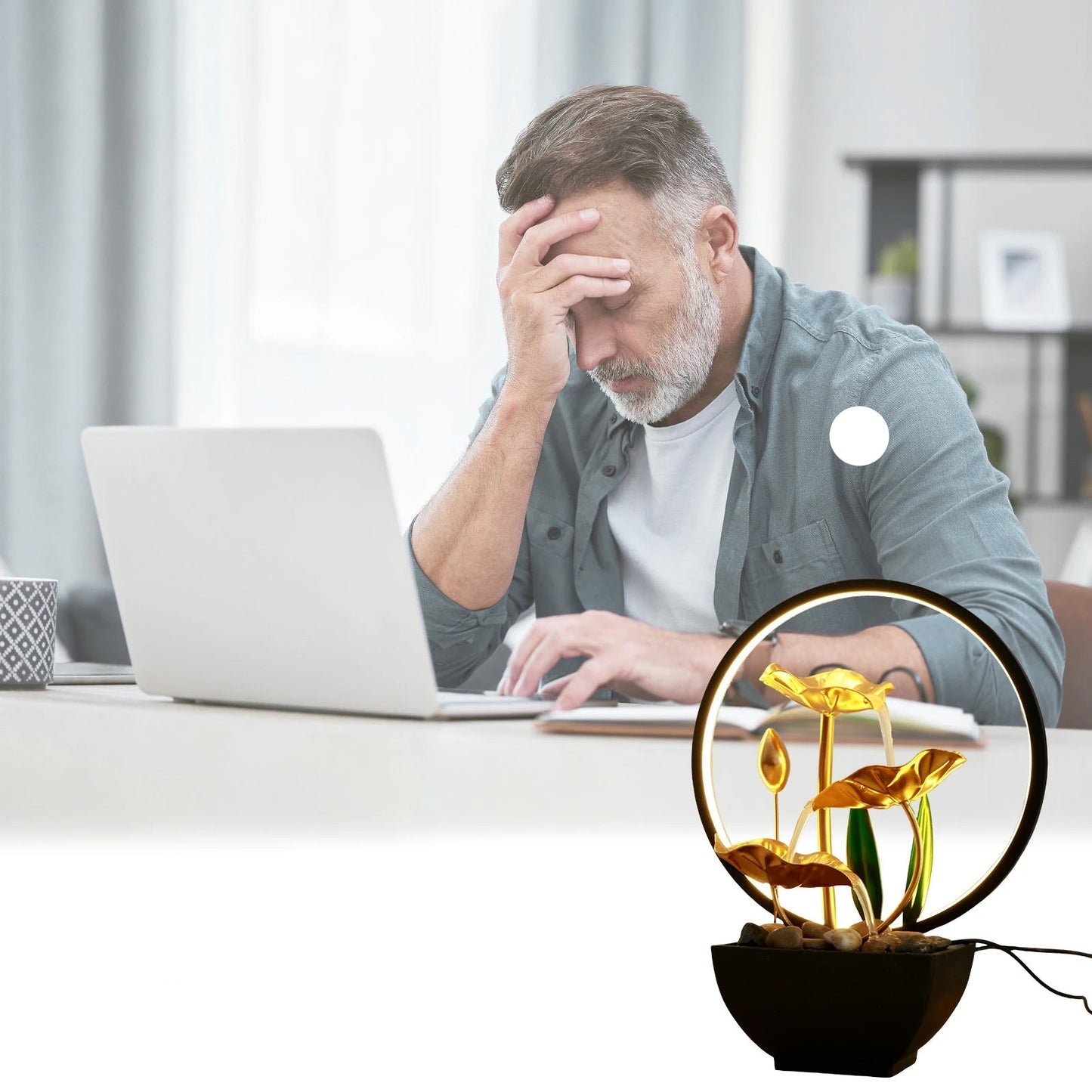 Fontaine Décorative LED