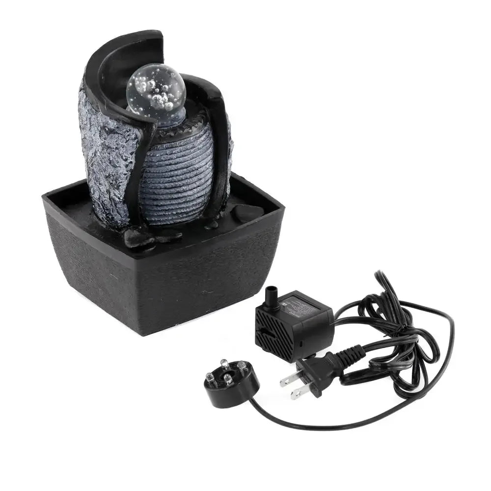 Fontaine d'intérieur LED Effet Béton
