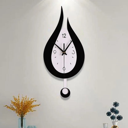 Horloge Murale à pendule - Goutte d'Eau