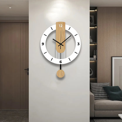 Horloge Murale Pendule  - Design Moderne et Silencieux
