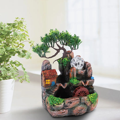 Fontaine d'intérieur Rocaille LED