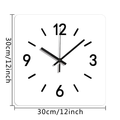 Horloge Murale Moderne - Carré