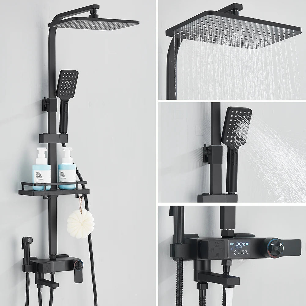 Douche Thermostatique – Double Poignée