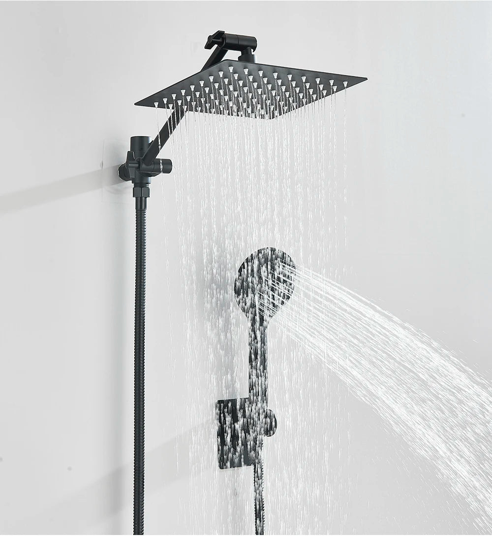 Douche pluie - Douchette + Douche suspendu - 3 modes