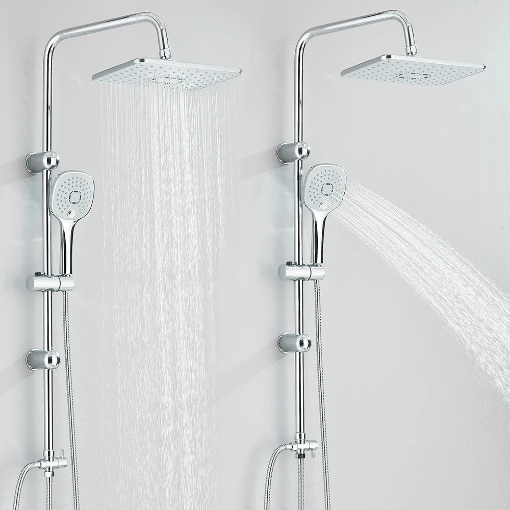 Douche Thermostatique - Douche Pluie – Hauteur Réglable, Design Moderne