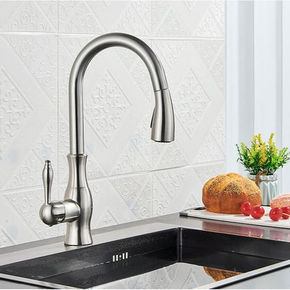 Robinet Cuisine avec Douchette Extractible – 360°