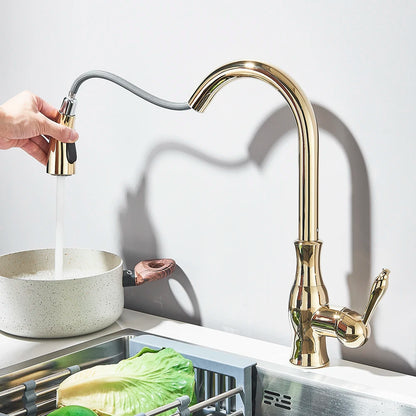 Robinet Cuisine avec Douchette Extractible – 360°