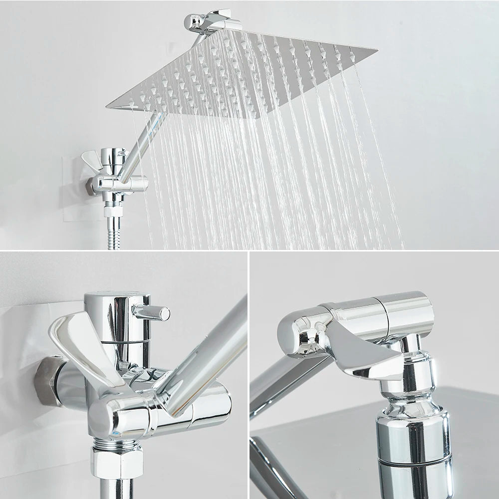 Douche pluie - Douchette + Douche suspendu - 3 modes