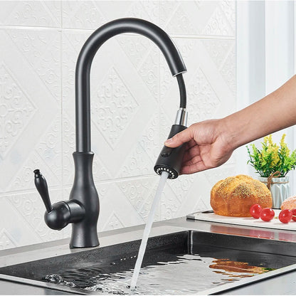 Robinet Cuisine avec Douchette Extractible – 360°