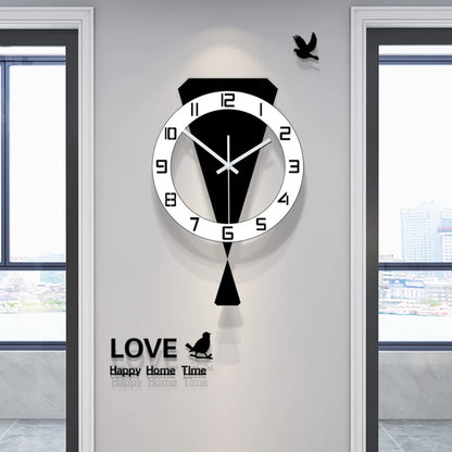 Horloge Murale - Noir et Blanc