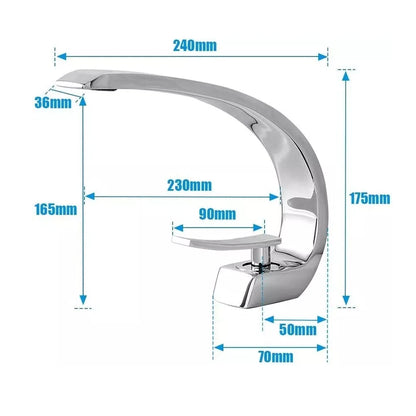 Robinet lavabo pour salle de bain - Style Minimaliste