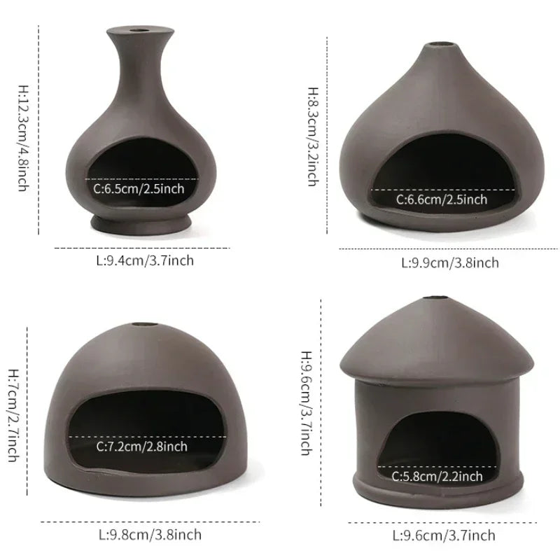 Porte Encens Palo Santo Artisanale | Support avec Plateau