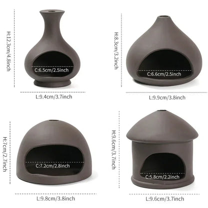 Porte Encens Palo Santo Artisanale | Support avec Plateau