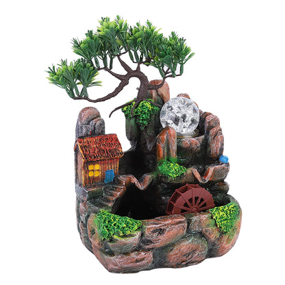 Fontaine d'intérieur Rocaille LED