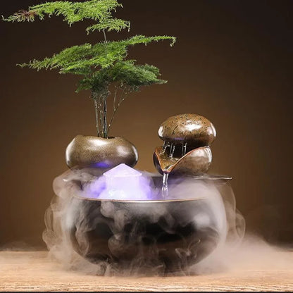 Fontaine à Eau d'Intérieur en Céramique