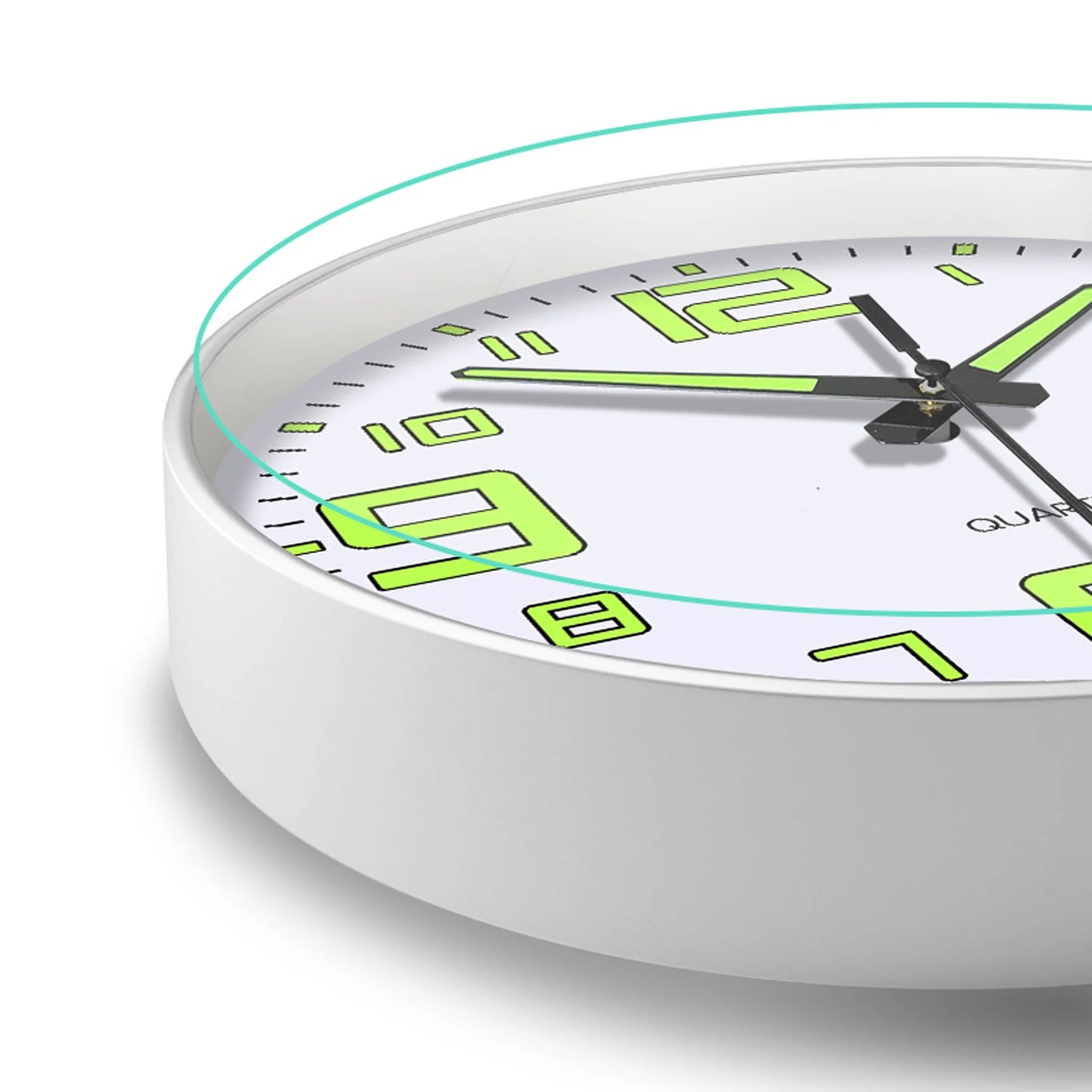 Horloge Murale Luminescente